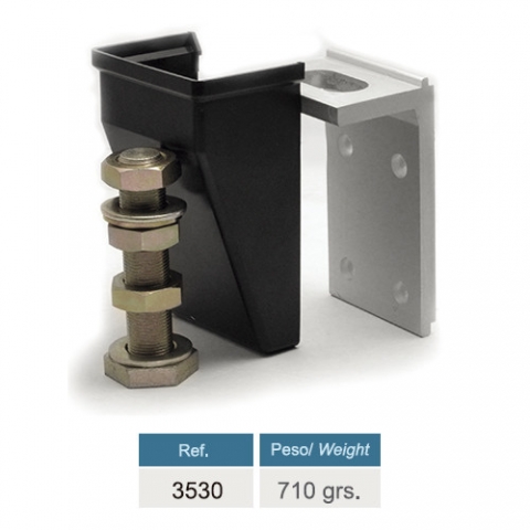 Escuadra suspensión para puerta corredera 3530