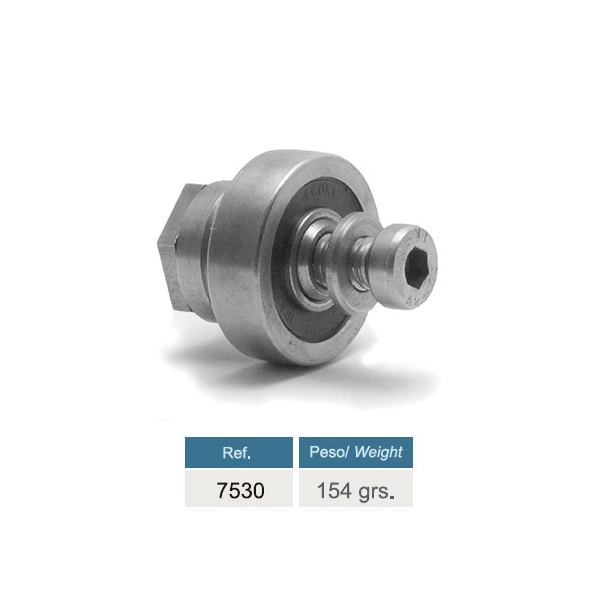 Rulina caída para sistema de puerta corredera 7530