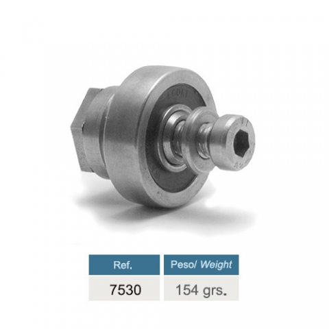 Rulina caída para sistema de puerta corredera 7530 Rulina caída para sistema de puerta corredera 7530