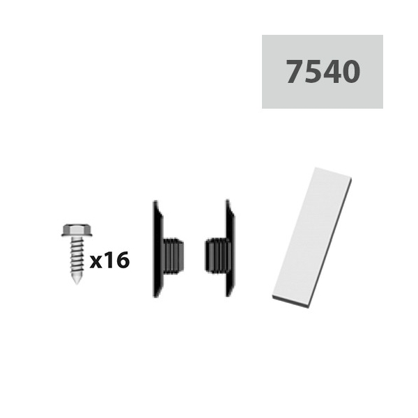Tornillería y accesorios de guía para sistema de guiado 7540