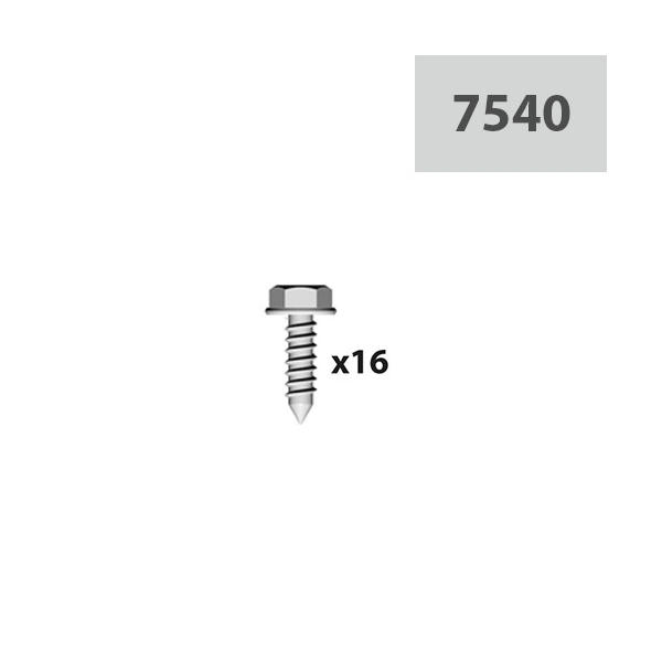 Tornillería para sistema de guiado 7540.