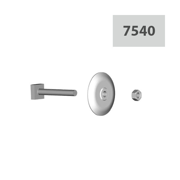 Tornillería de plástico opcional para sistema de guiado de pared 7540