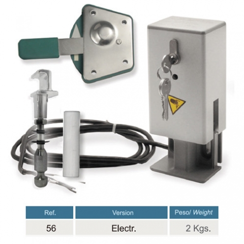 Cerradura eléctrica para sistema corredera