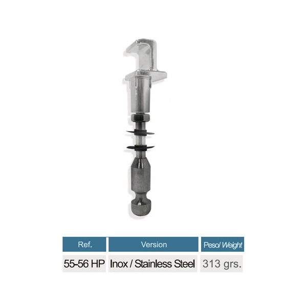 Gancho para puerta corredera