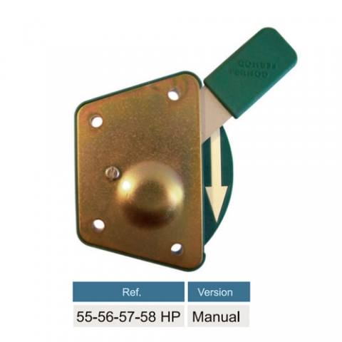 Desbloqueo interior manual para puerta corredera