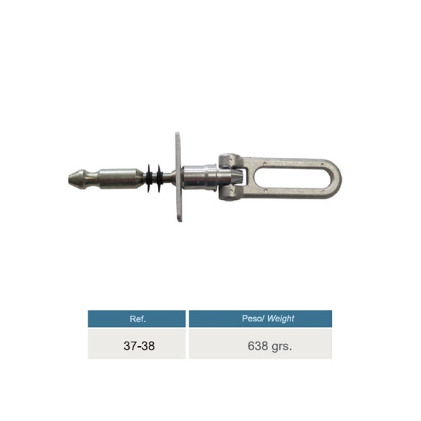 Trasmisión desbloqueo interior/exterior para cerradura de puerta corredera