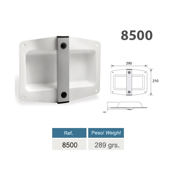 Maneta interior para puerta corredera 8500