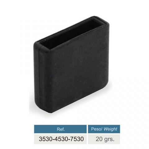 Tope de goma para maneta puerta corredera