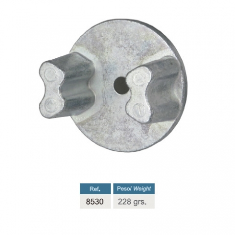 Base para Maneta Corredera 8530