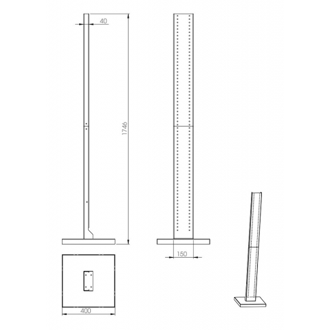 Columna + base