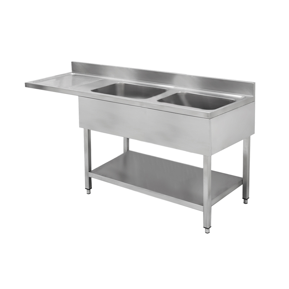 Fregadero Industrial con Escurridor